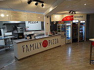 Family Pizza inside