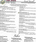 Half Shell Oyster House menu