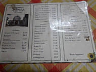 Trattoria Pizzeria Casamari menu