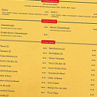 Tres Hermanos Nunez menu