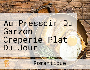 Au Pressoir Du Garzon Creperie Plat Du Jour Restauration Familiale Et Traditionnelle