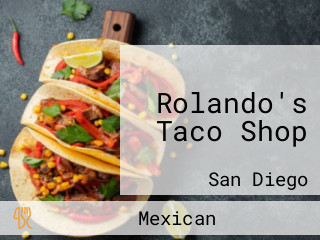 Rolando's Taco Shop