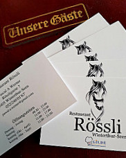 Restaurant Rossli