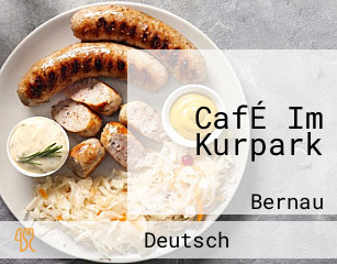 CafÉ Im Kurpark