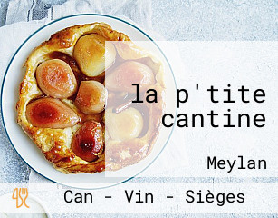 la p'tite cantine