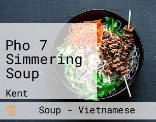 Pho 7 Simmering Soup