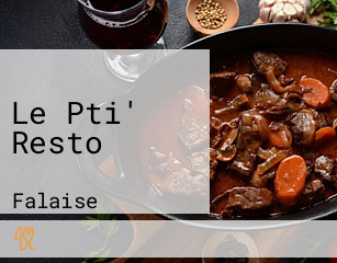 Le Pti' Resto