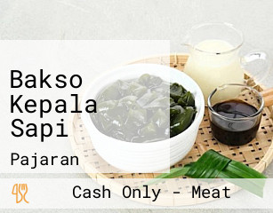 Bakso Kepala Sapi