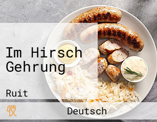 Im Hirsch Gehrung