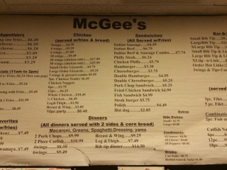 Mcgee's Chicken