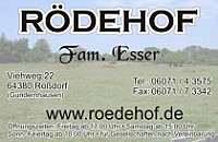 Biergarten RÖdehof