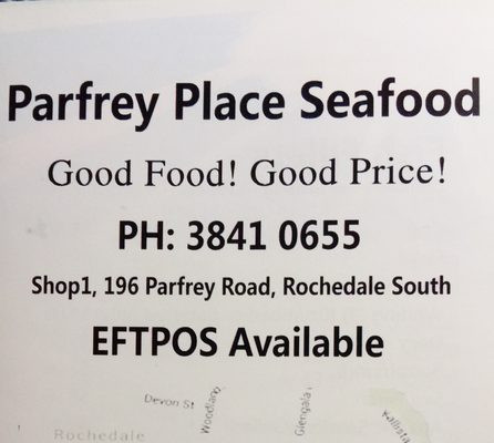 Parfrey Place Seafood