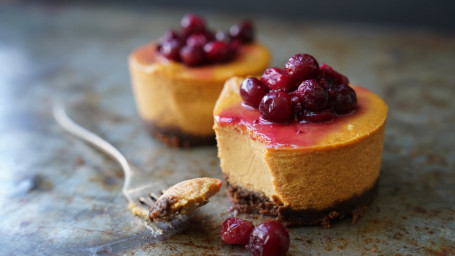 Mini Pumpkin Cheesecake