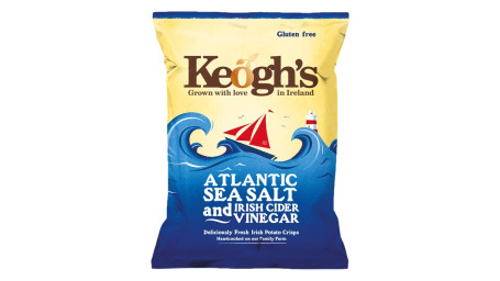 Keogh's Irlandzkie Chipsy Z Soli Z Morza Atlantyckiego, 1,76 Oz