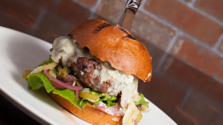 Fried Chicken Sandwich With Truffle Fries