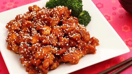 Crispy Sesame Chicken Zhī Má Jī