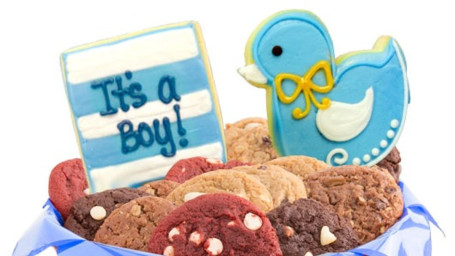 It's A Boy Cookie Basket