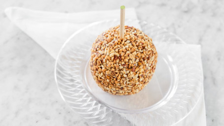 Caramel Apples With Peanuts