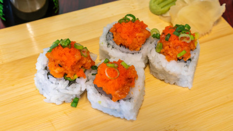 Crazy Salmon Roll  4Pcs