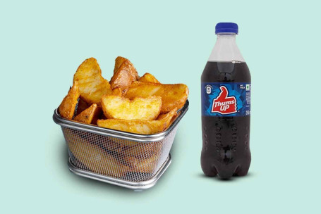 Kawałki Ziemniaków I Thums Up (Przez Faasos)