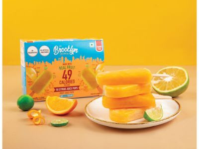 5X Sok Owocowy Popsicles Owoce Cytrusowe (4 X 55 Ml)