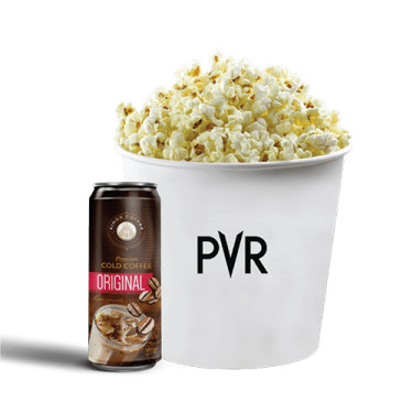 Popcorn Solony Duży Kings Zimna Kawa