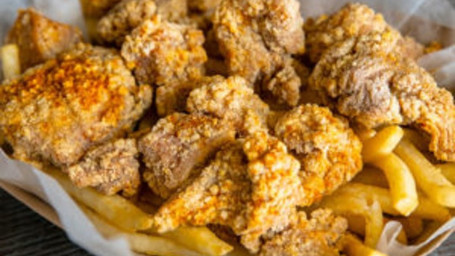 Popcorn Chicken French Fries