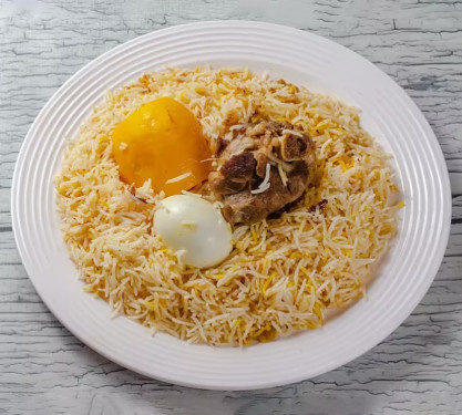 Motton Biriyani With Egg