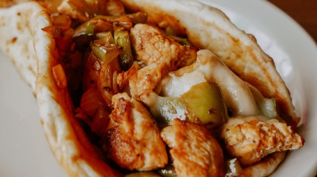 Cheesy Buffalo Chicken Gyro