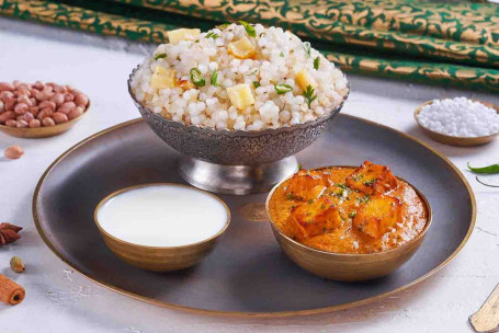 Sabudana Khichdi Z Makhmali Paneer Mini Thali