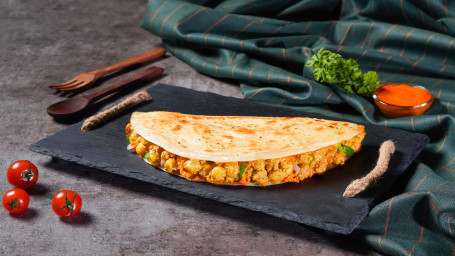 Chatpate Chole Quesadilla (Bez Poczucia Winy)