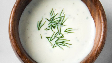 Yogurt, Garlic, Lemon, Dill Sauce