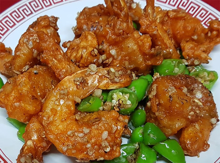 Chilli Garlic Pepper Prawn (8 Pcs Spicy)