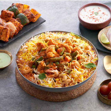 Veg Biryani I Kebab Combo