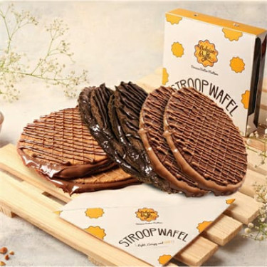 Stroopwafel Pudełko 6 Czekolady