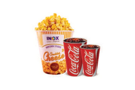 Ser Popcorn (Xl) (105 Gms) I 2 Masala Cola (300 Ml)