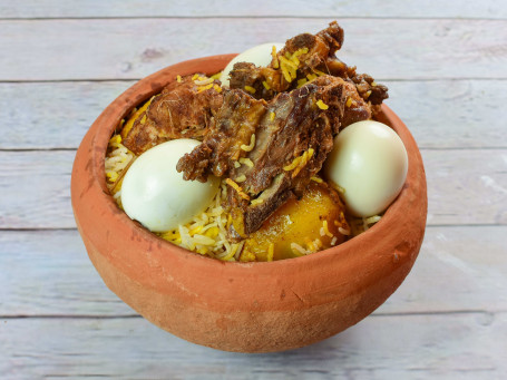 Handi Mutton Biryani (3 Pcs)