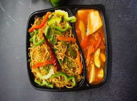 Chilli Garlic Noodles Exotic Stir Fried Vegetables