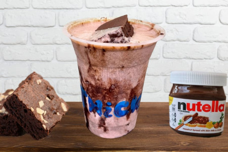 Nutella Brownie Gęsty Shake