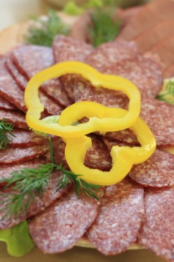 Salami- Schinken Pieczarki