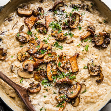 Risotto Z Dzikimi Grzybami