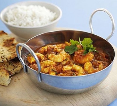 Vindaloo Z Krewetkami Królewskimi