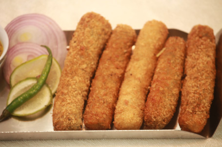 Regular Fish Finger Fry, Bengali Style 4 Pieces