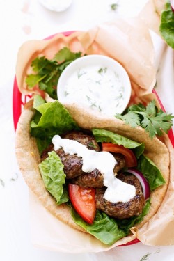 Pizza Gyros Tzatziki