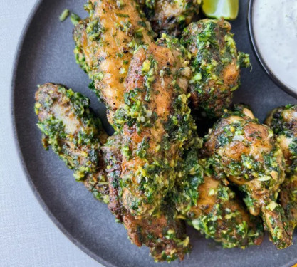 Hariyali Crispy Wings