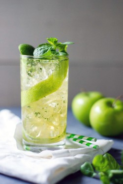 Zielony Mojito Z Jabłkiem