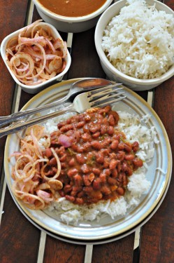 Posiłek Dilli Rajma