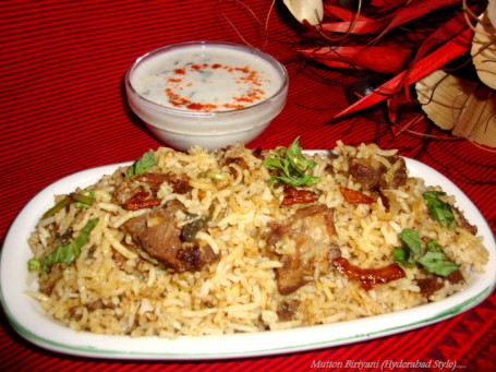 Hyderabadi Baranina Biryani