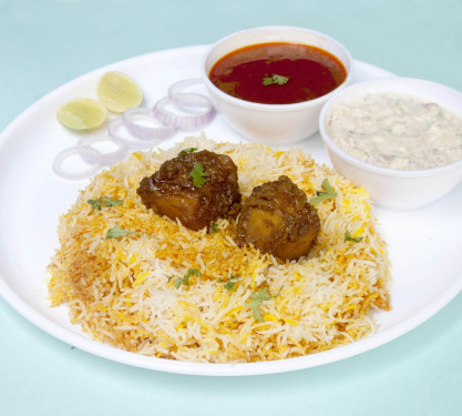 Aloo Biryani With Gravy