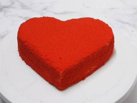 Ciasto Red Velvet Heart Bez Jajek